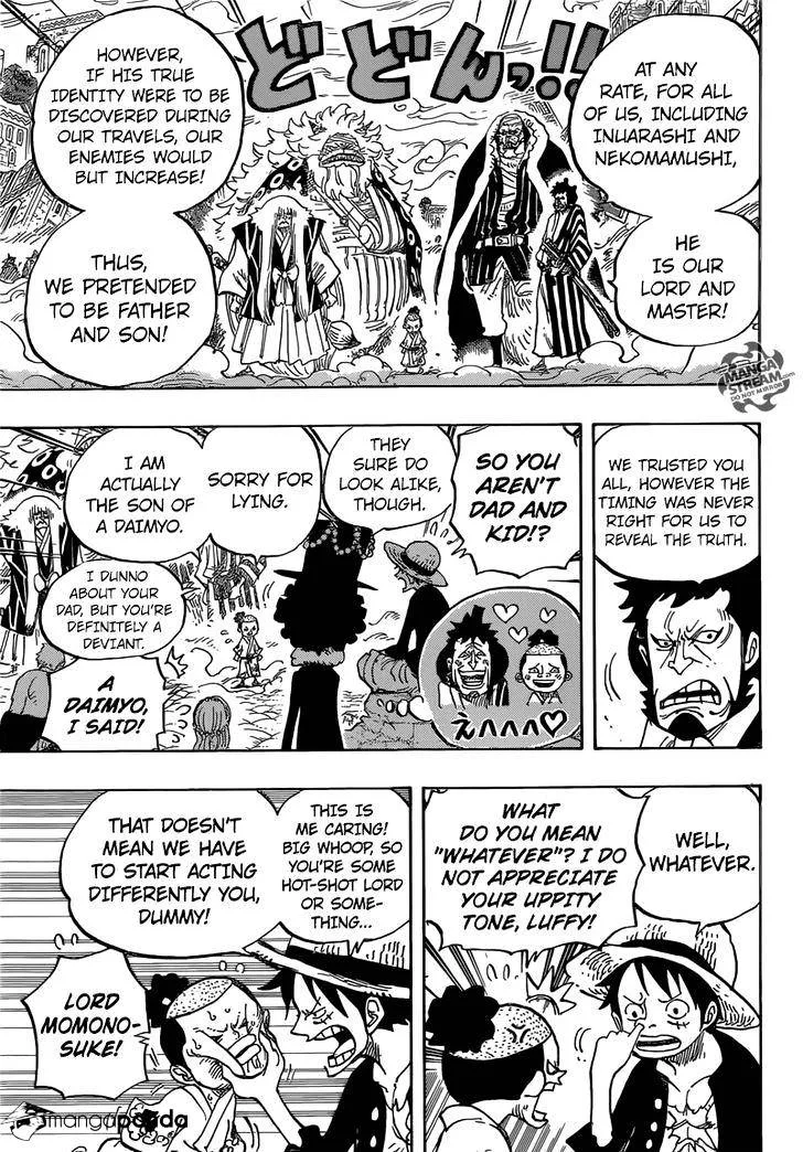 One Piece Chapter 817 page 9