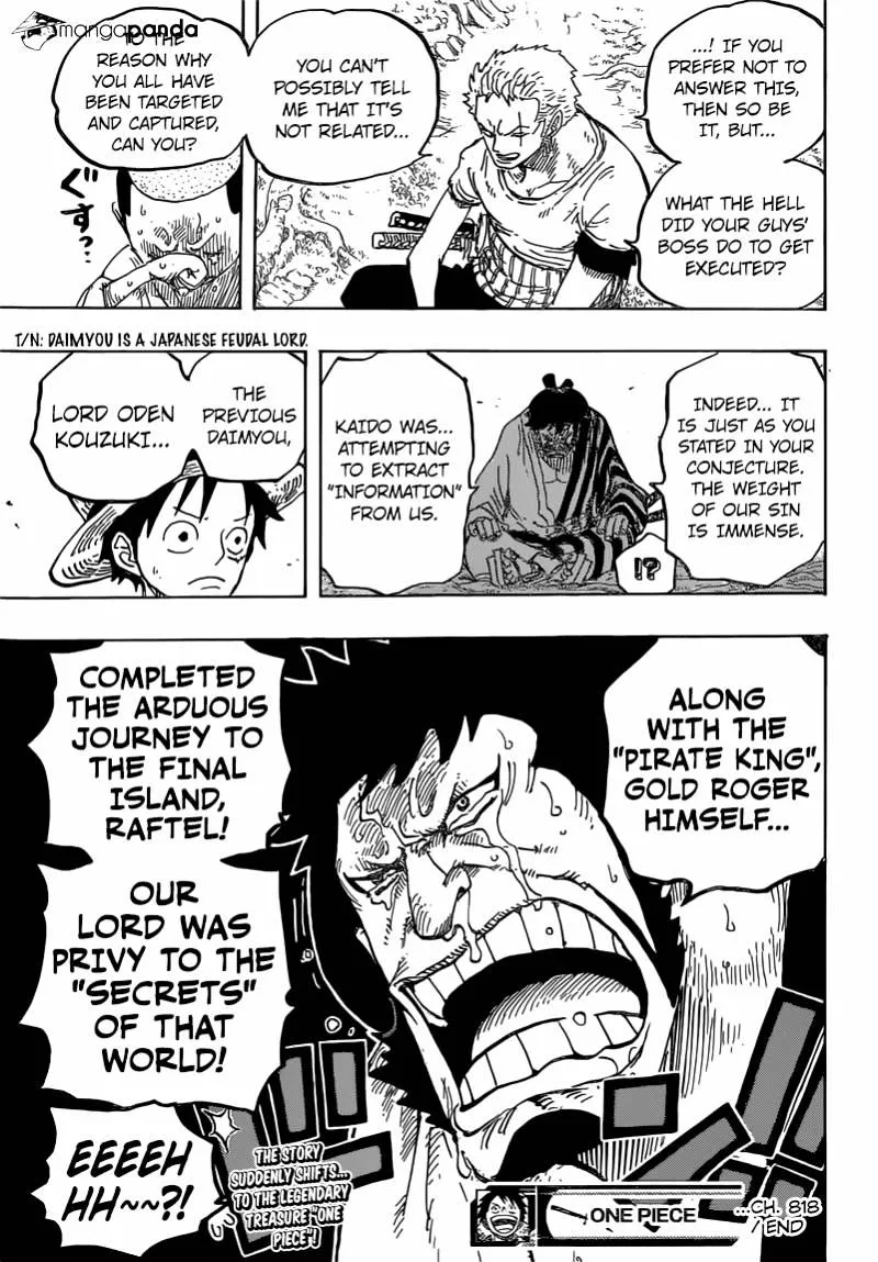 One Piece Chapter 818 page 17