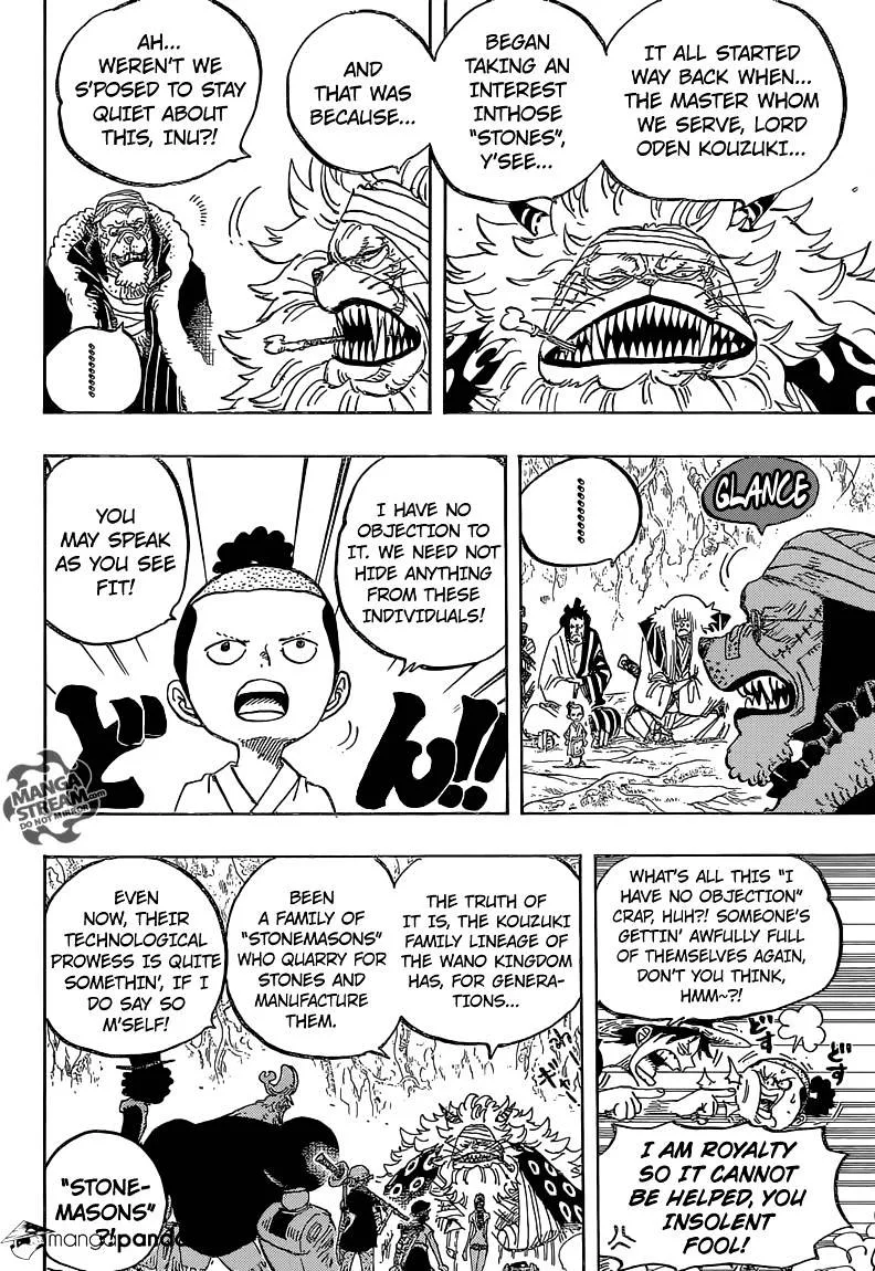 One Piece Chapter 818 page 12