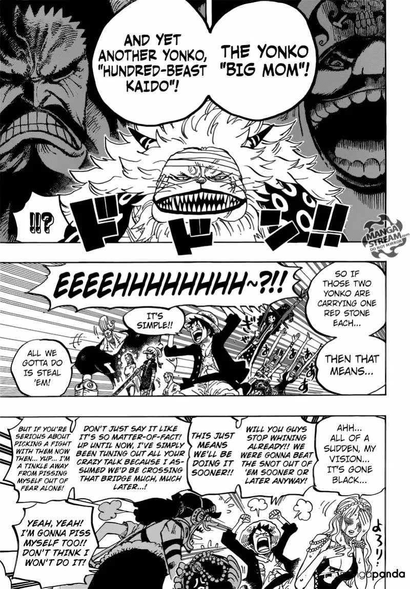 One Piece Chapter 818 page 9