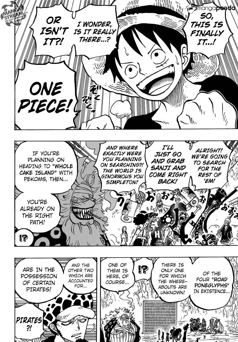 One Piece Chapter 818 page 8