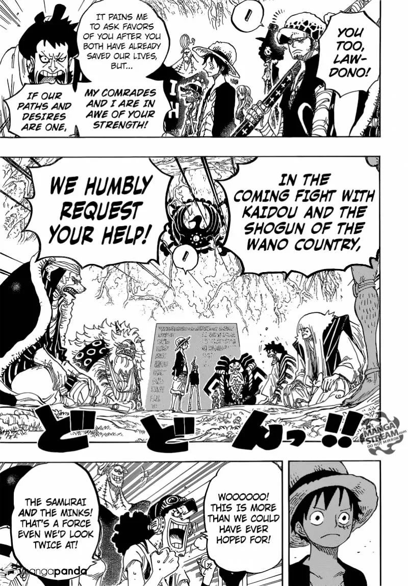 One Piece Chapter 819 page 9