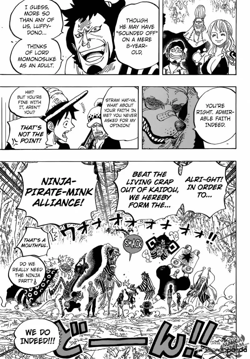 One Piece Chapter 819 page 15