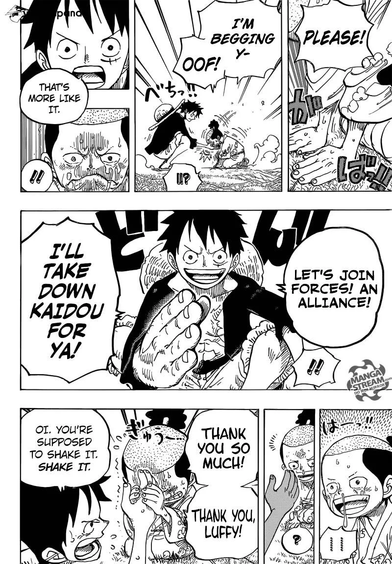 One Piece Chapter 819 page 14