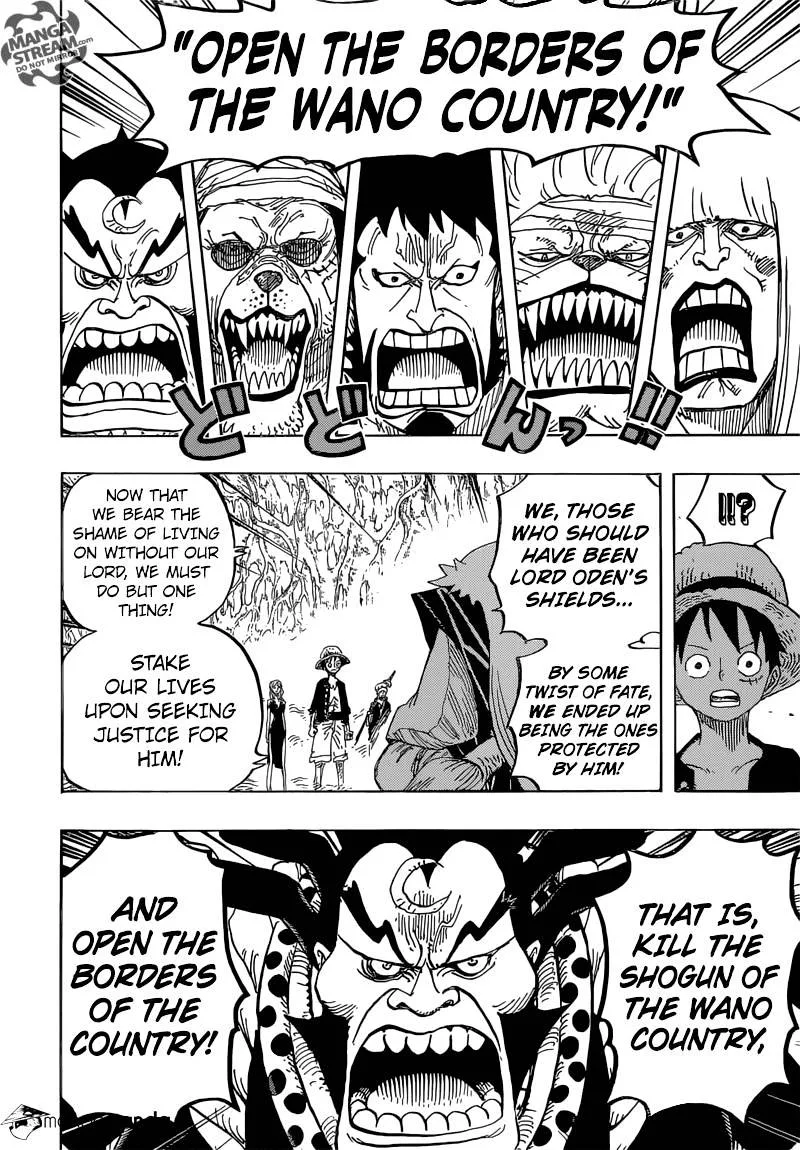 One Piece Chapter 819 page 6
