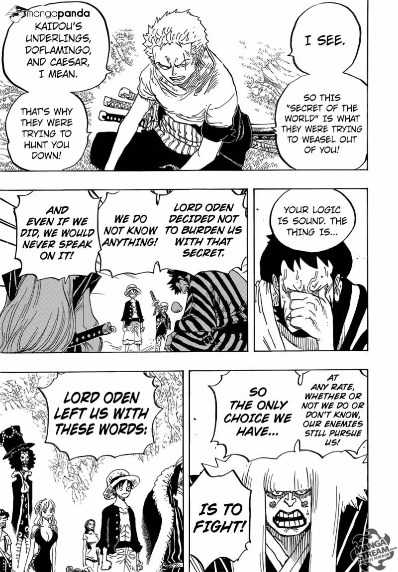 One Piece Chapter 819 page 5