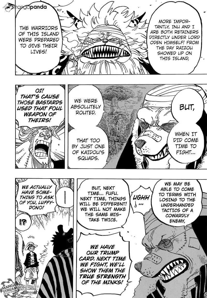 One Piece Chapter 819 page 8