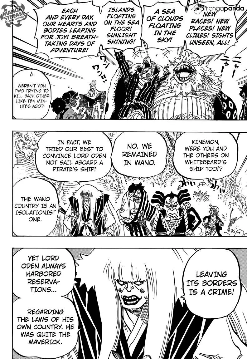 One Piece Chapter 820 page 6