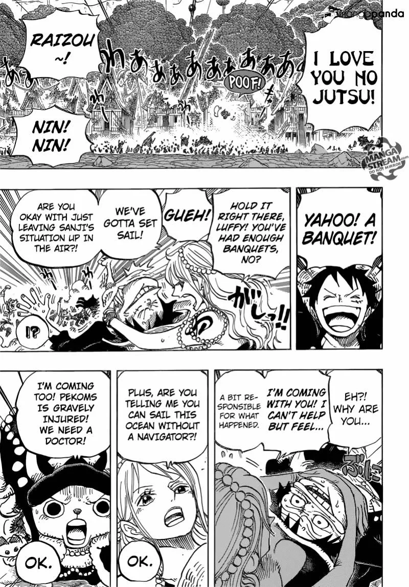One Piece Chapter 820 page 17