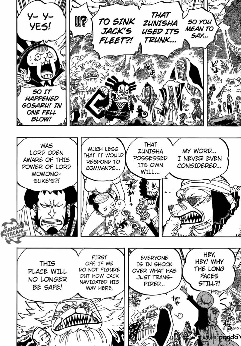 One Piece Chapter 821 page 19