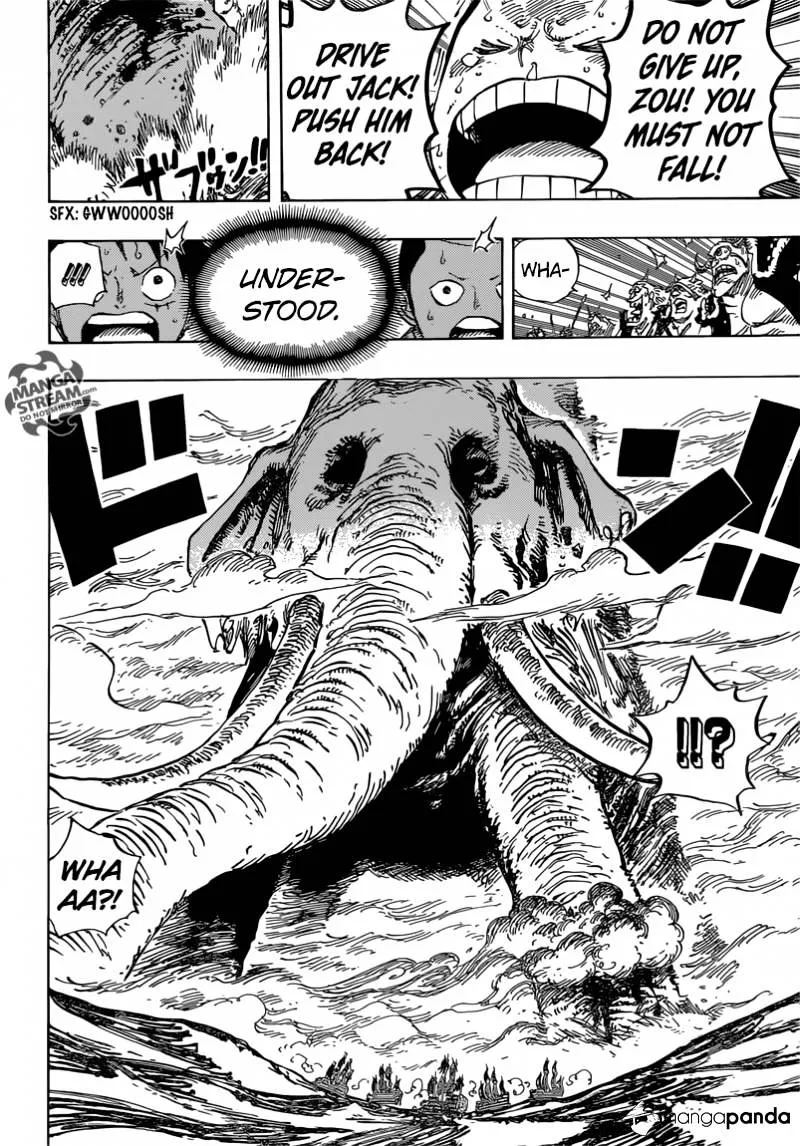 One Piece Chapter 821 page 14