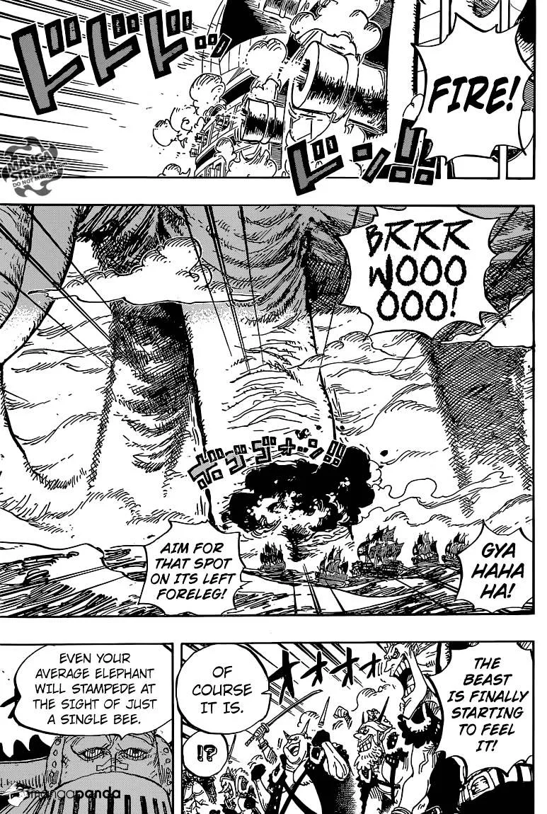 One Piece Chapter 821 page 7