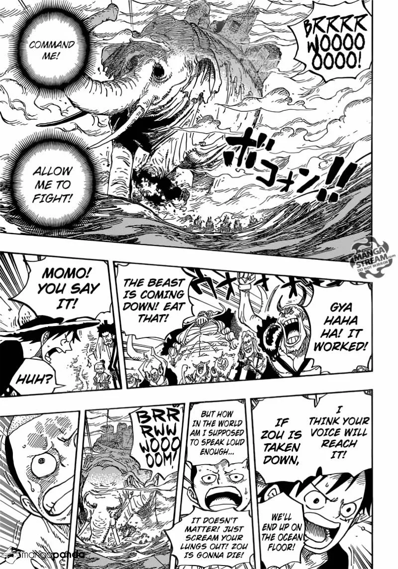 One Piece Chapter 821 page 13