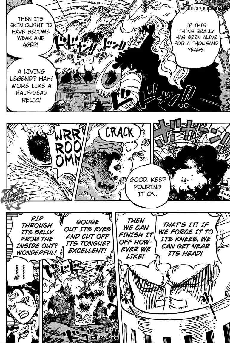 One Piece Chapter 821 page 8