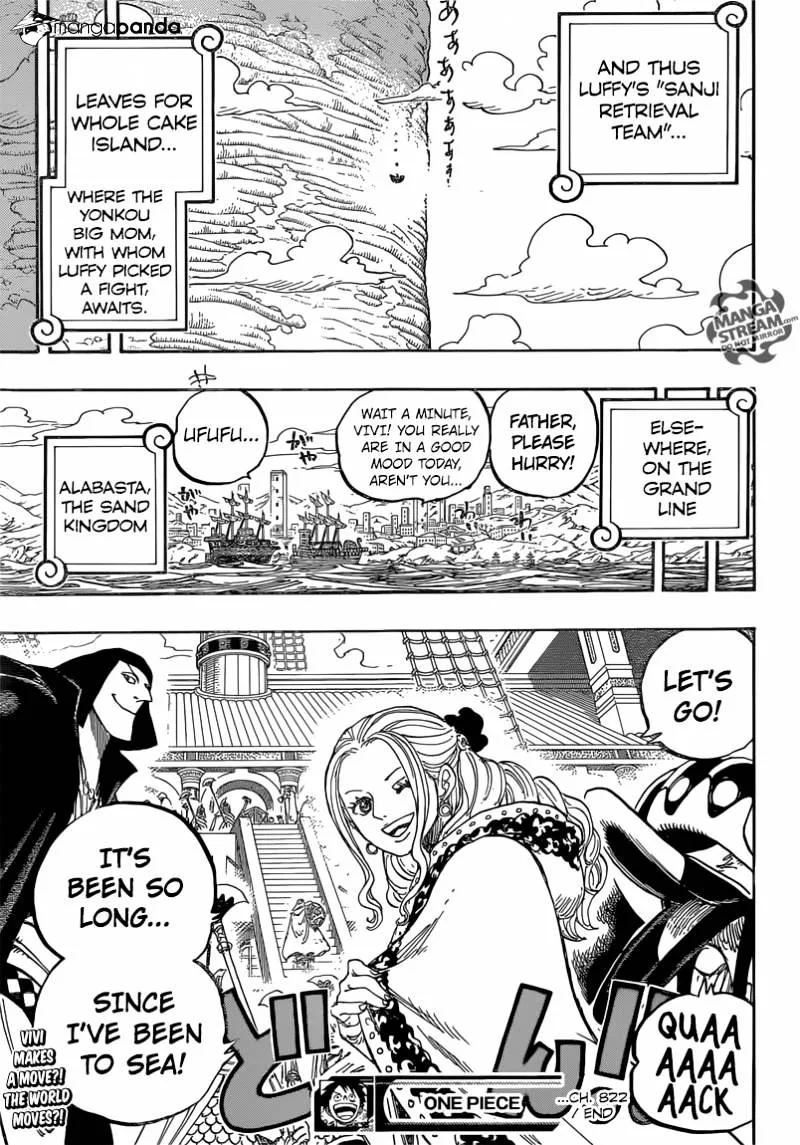 One Piece Chapter 822 page 19