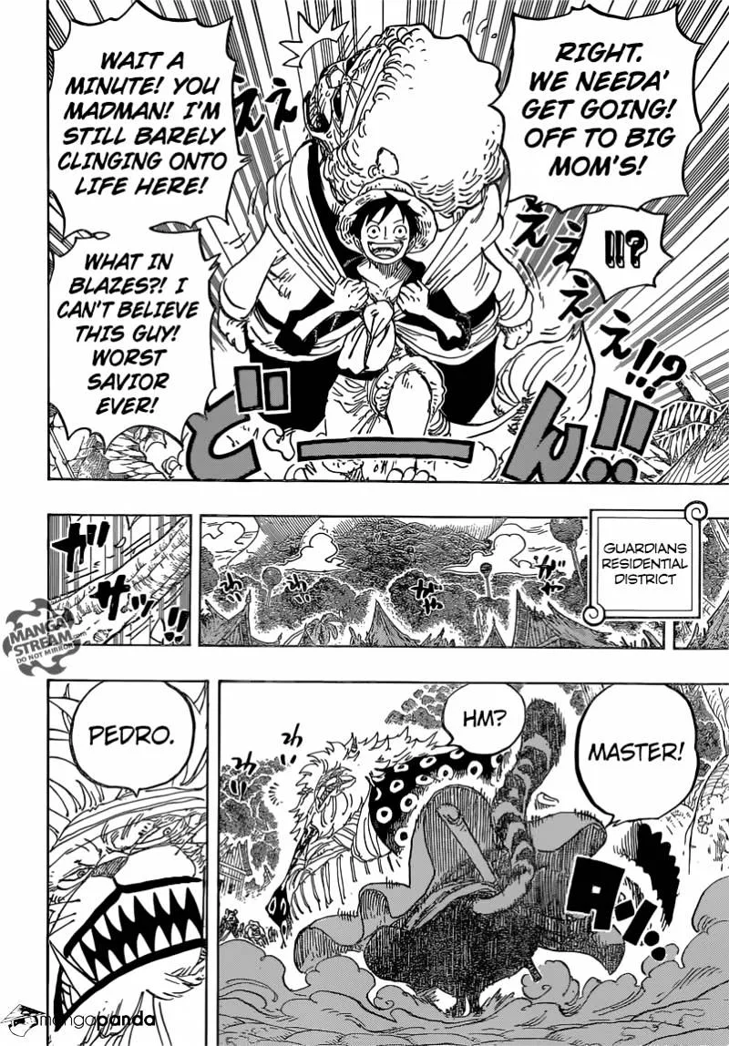 One Piece Chapter 822 page 10