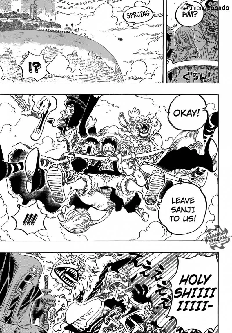 One Piece Chapter 822 page 17