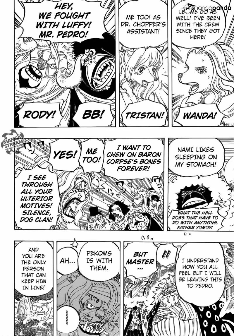 One Piece Chapter 822 page 12