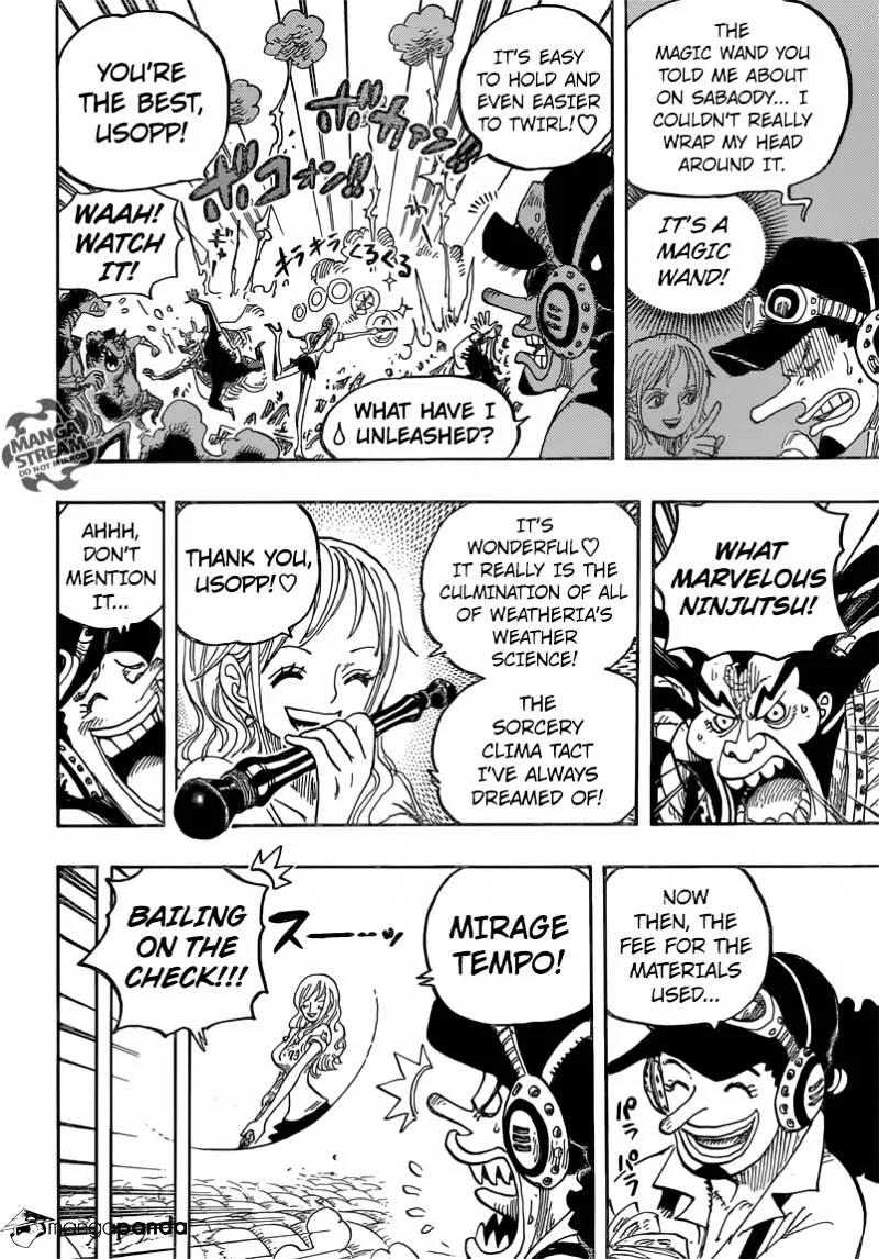 One Piece Chapter 822 page 14