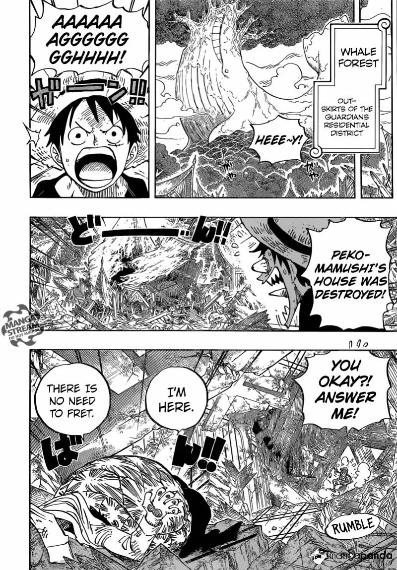 One Piece Chapter 822 page 8