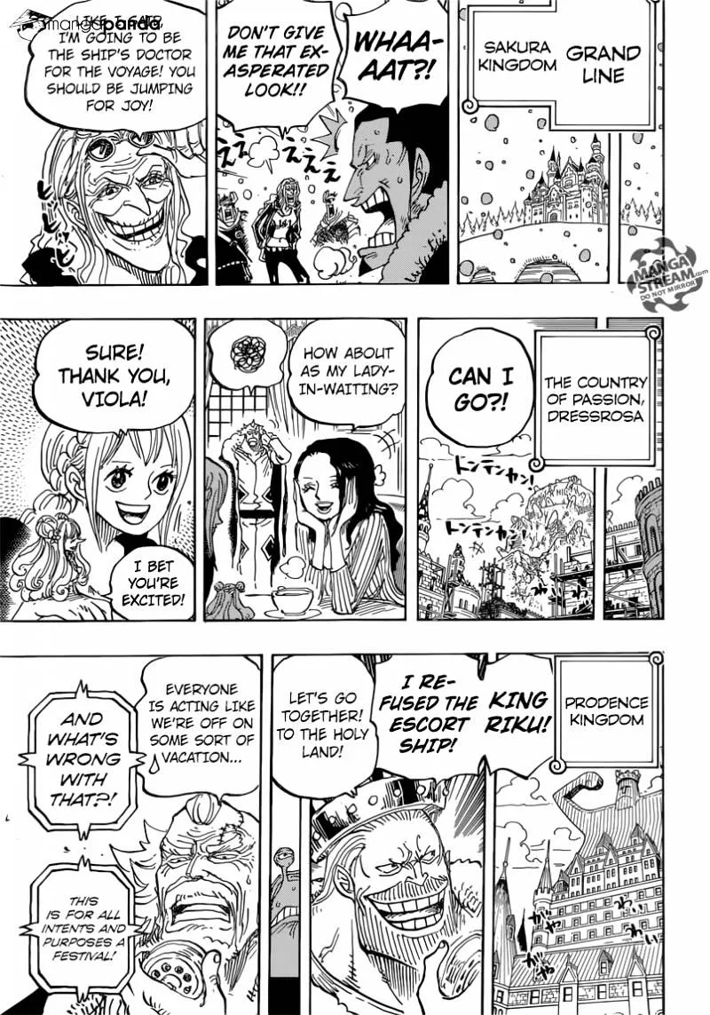 One Piece Chapter 823 page 11