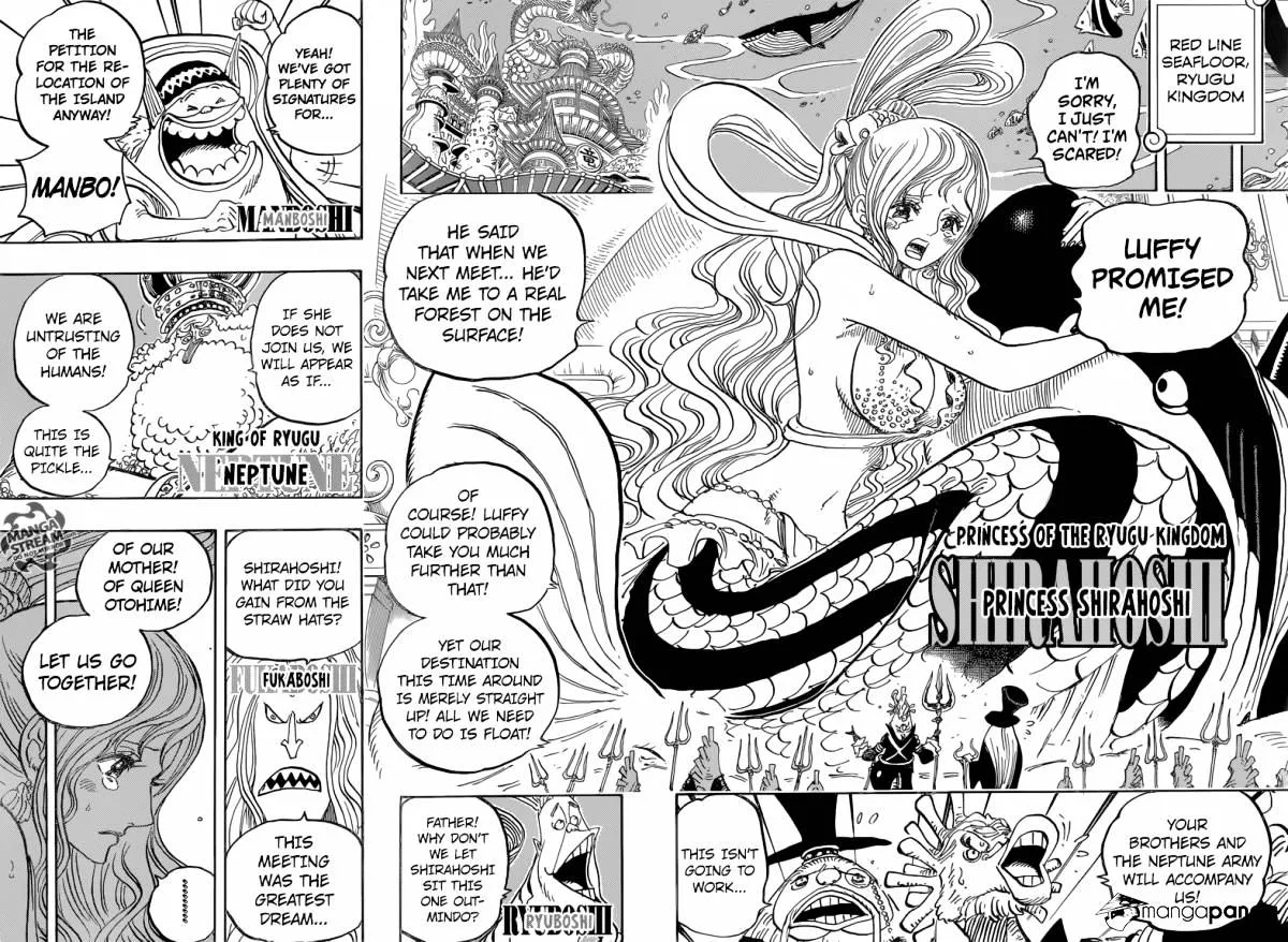 One Piece Chapter 823 page 12