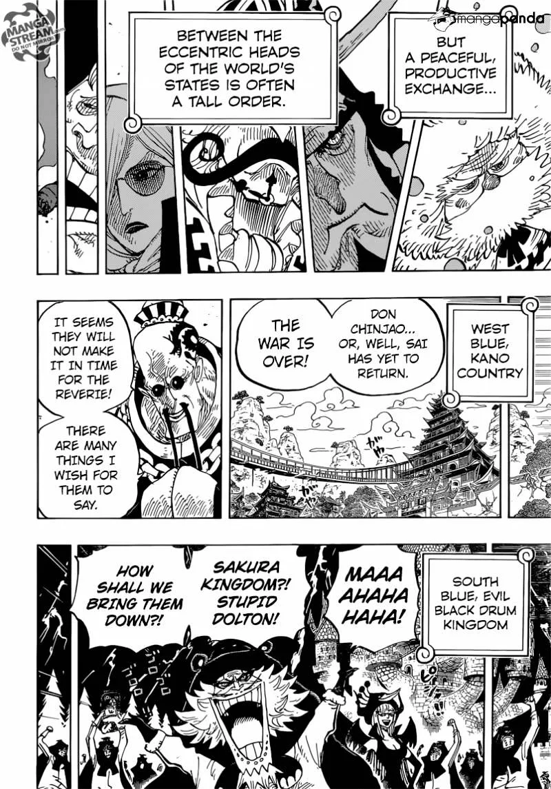 One Piece Chapter 823 page 10