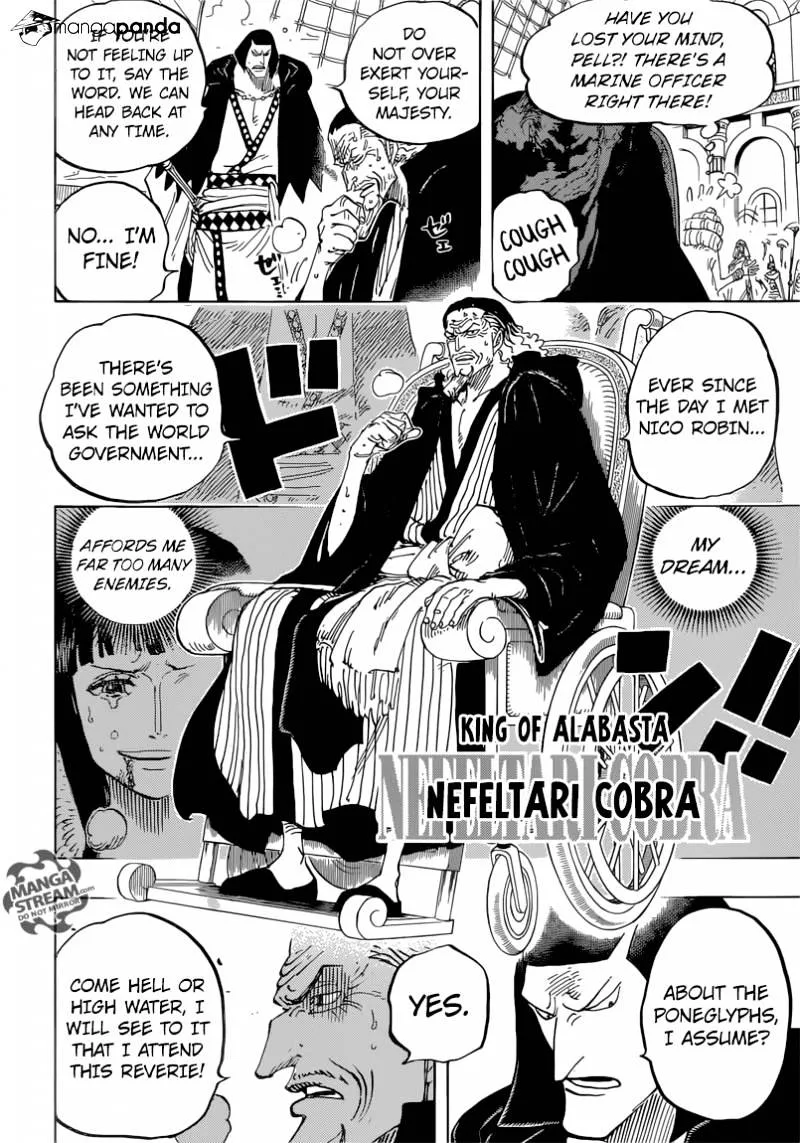 One Piece Chapter 823 page 6