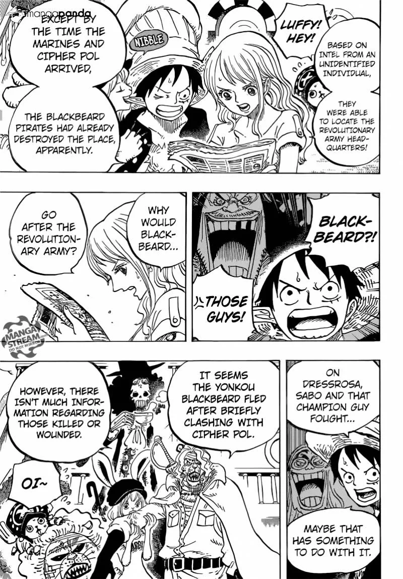 One Piece Chapter 824 page 6