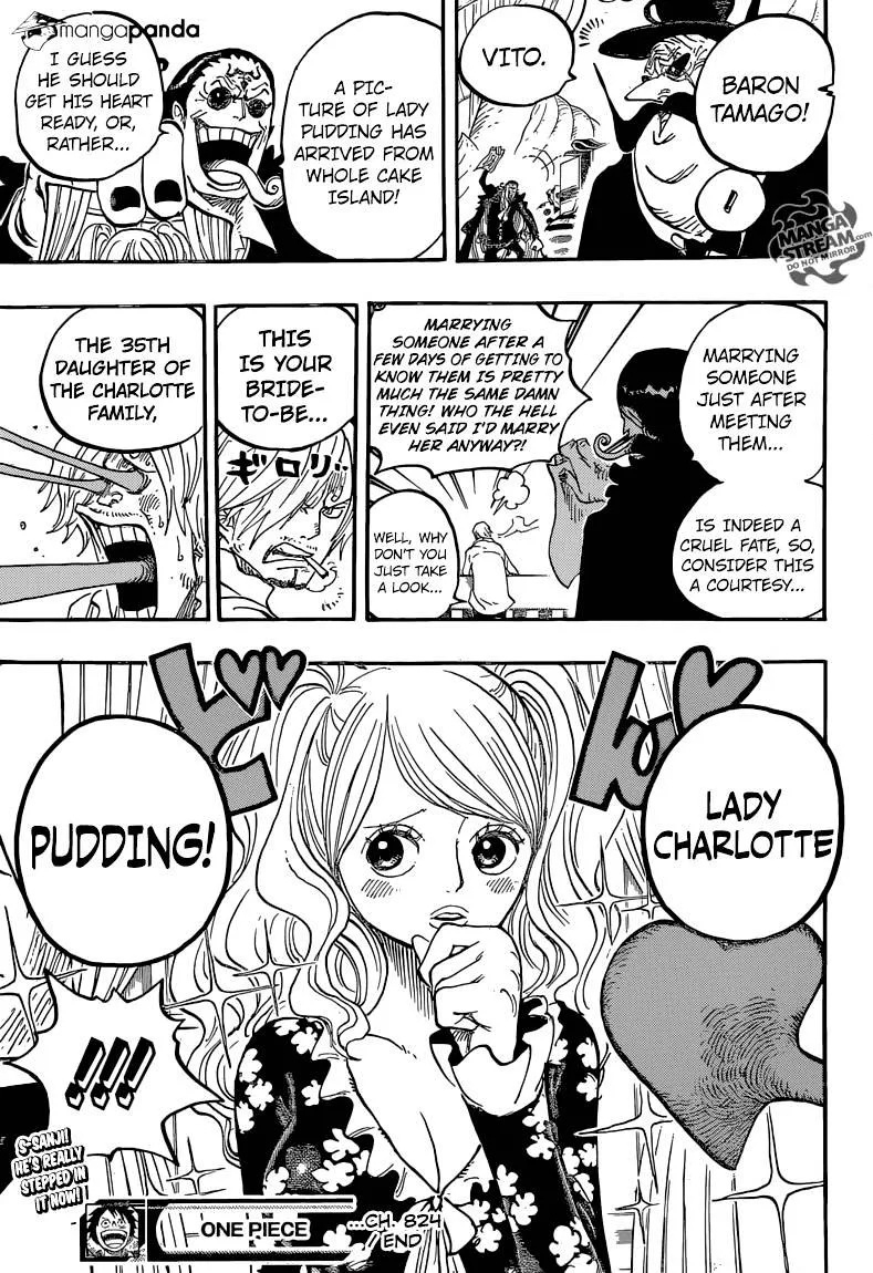 One Piece Chapter 824 page 19