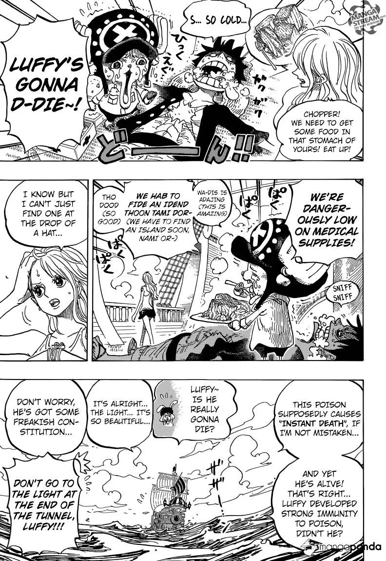 One Piece Chapter 825 page 13