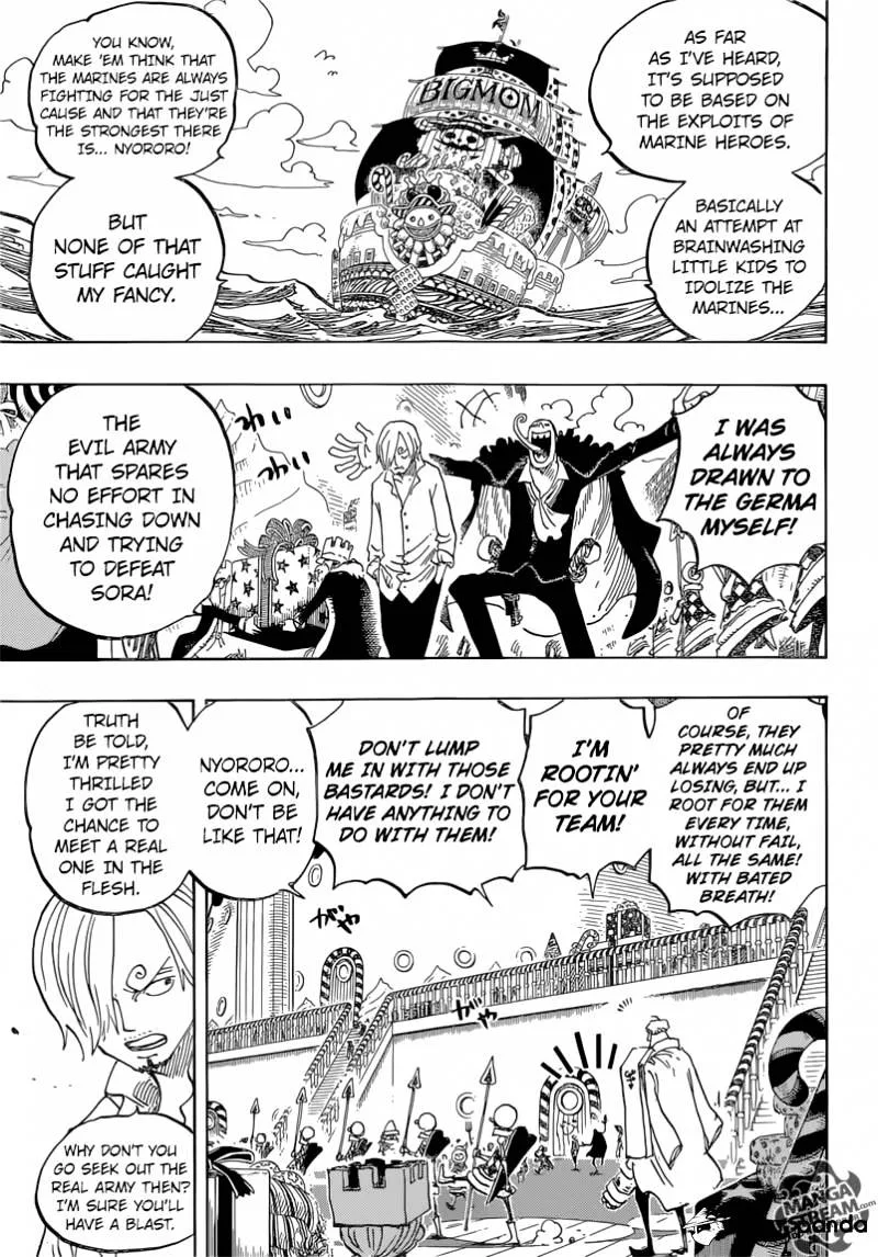 One Piece Chapter 825 page 5