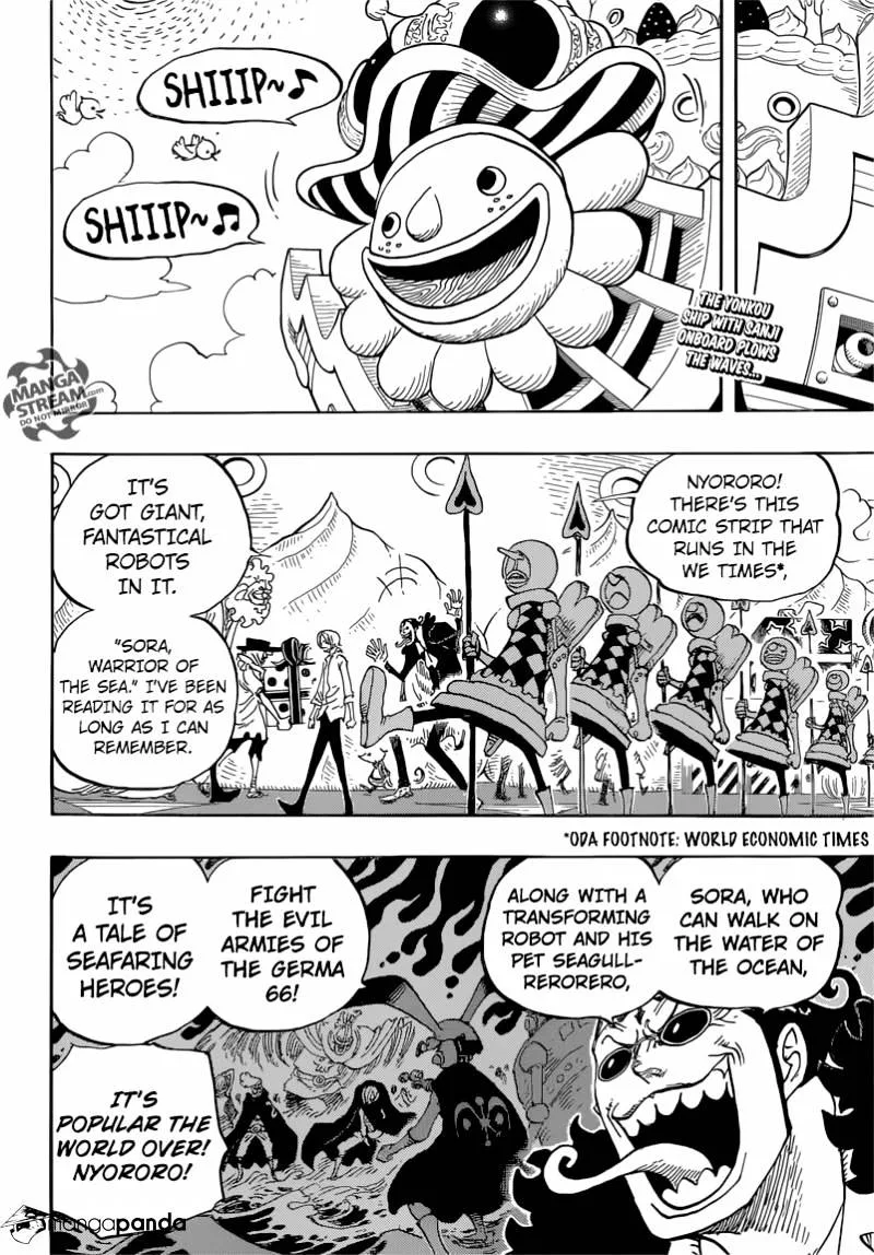 One Piece Chapter 825 page 4