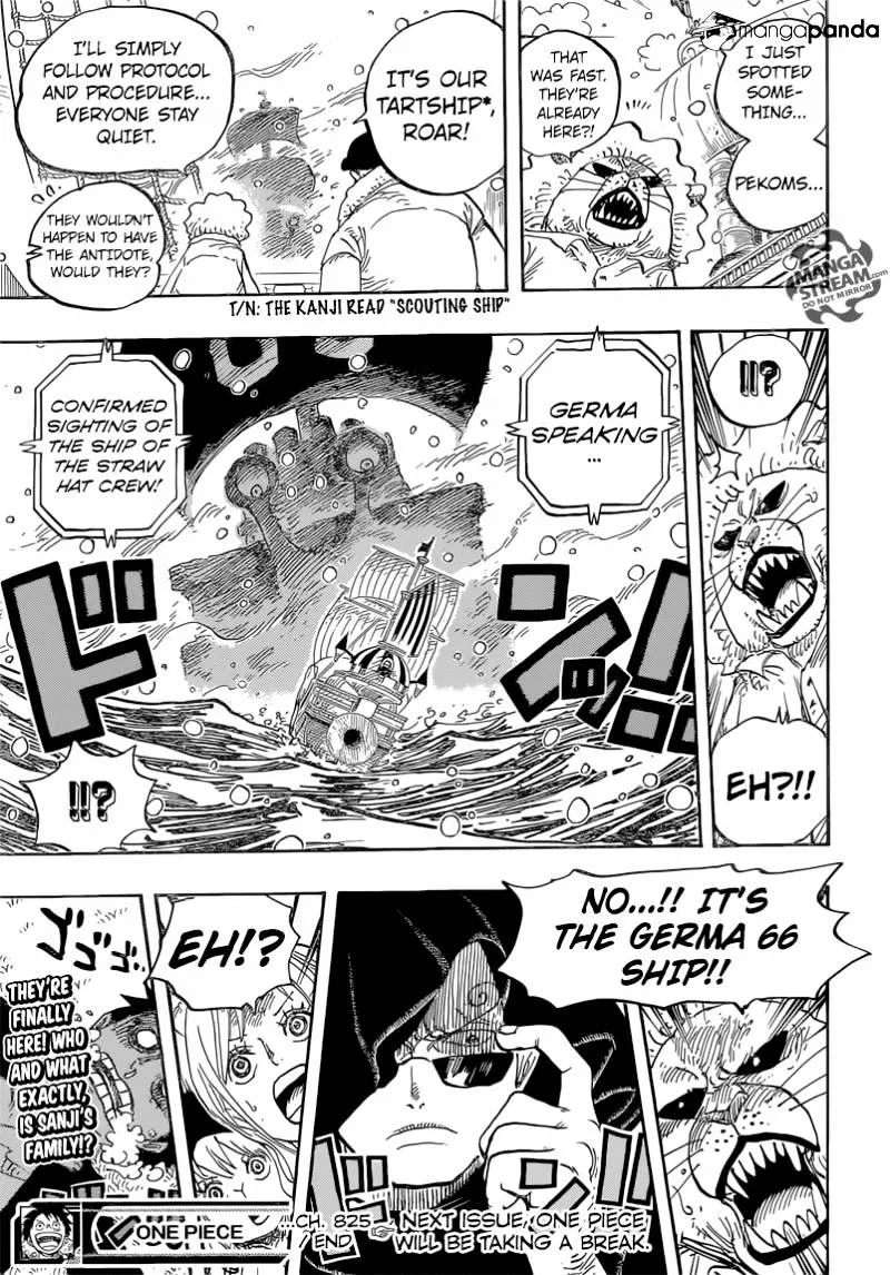 One Piece Chapter 825 page 15