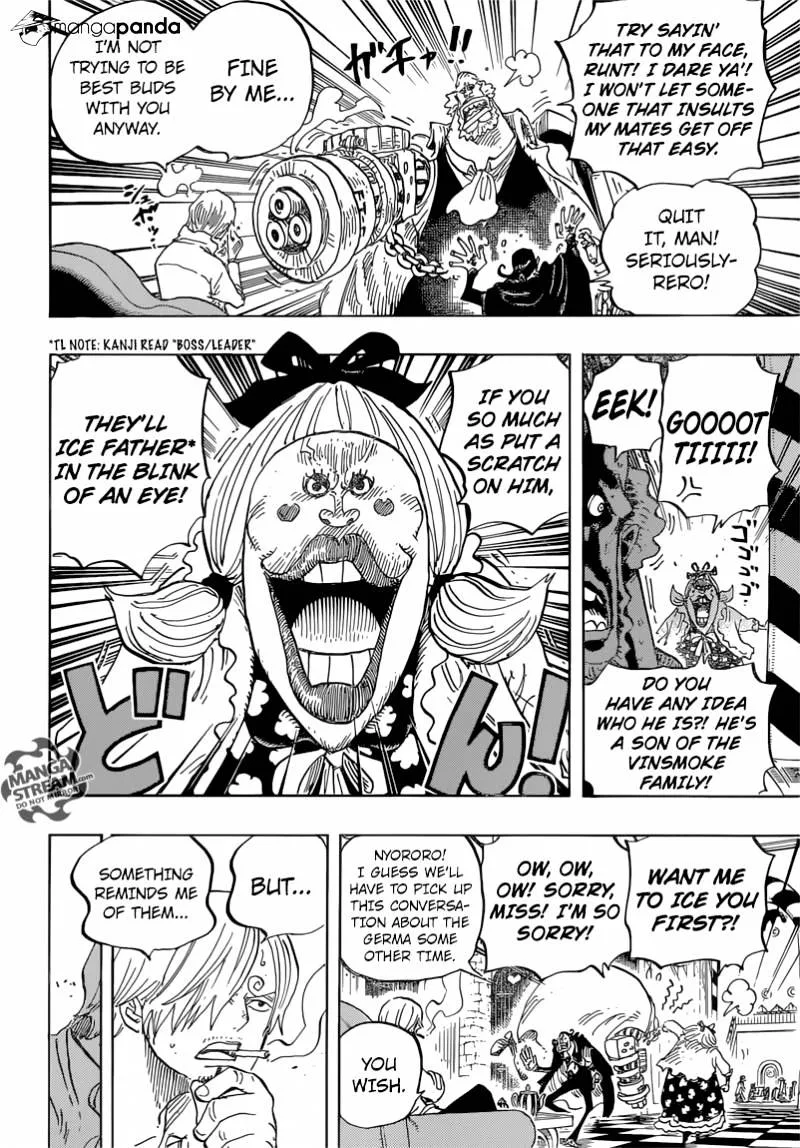 One Piece Chapter 825 page 8
