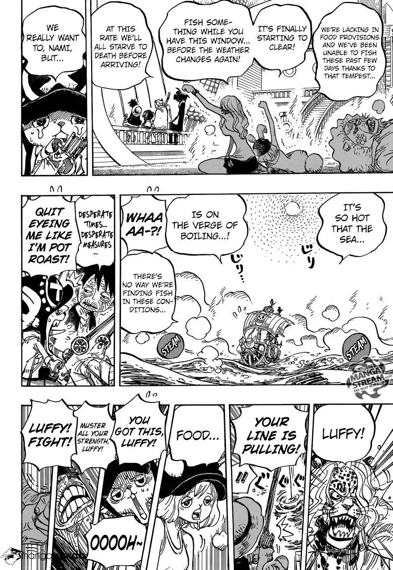 One Piece Chapter 825 page 10