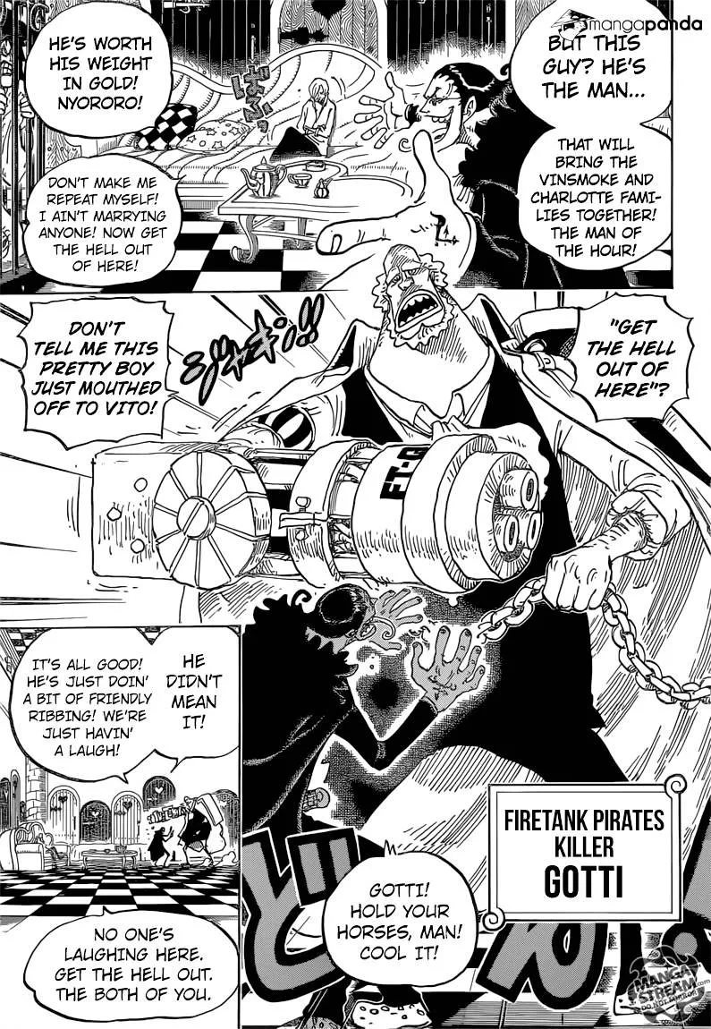One Piece Chapter 825 page 7