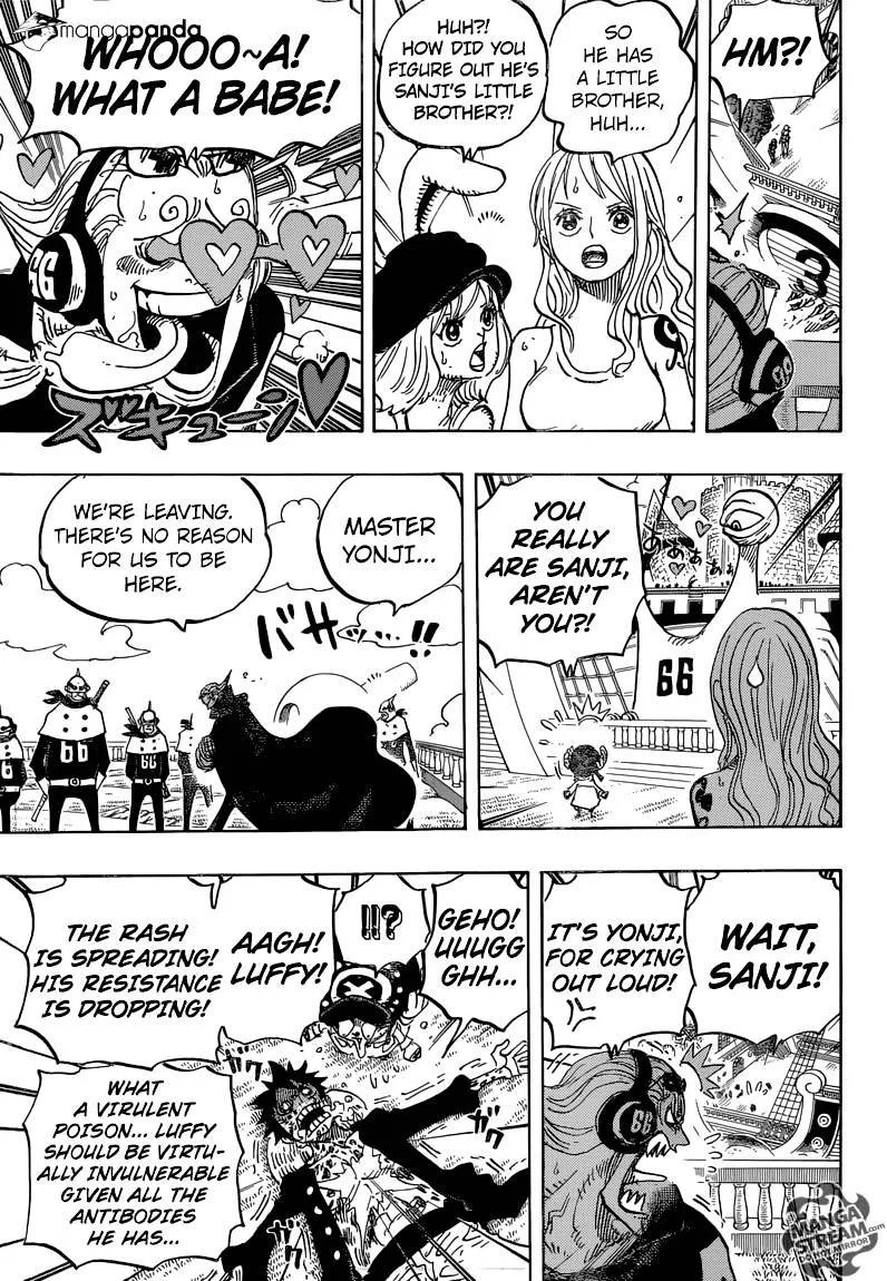 One Piece Chapter 826 page 7