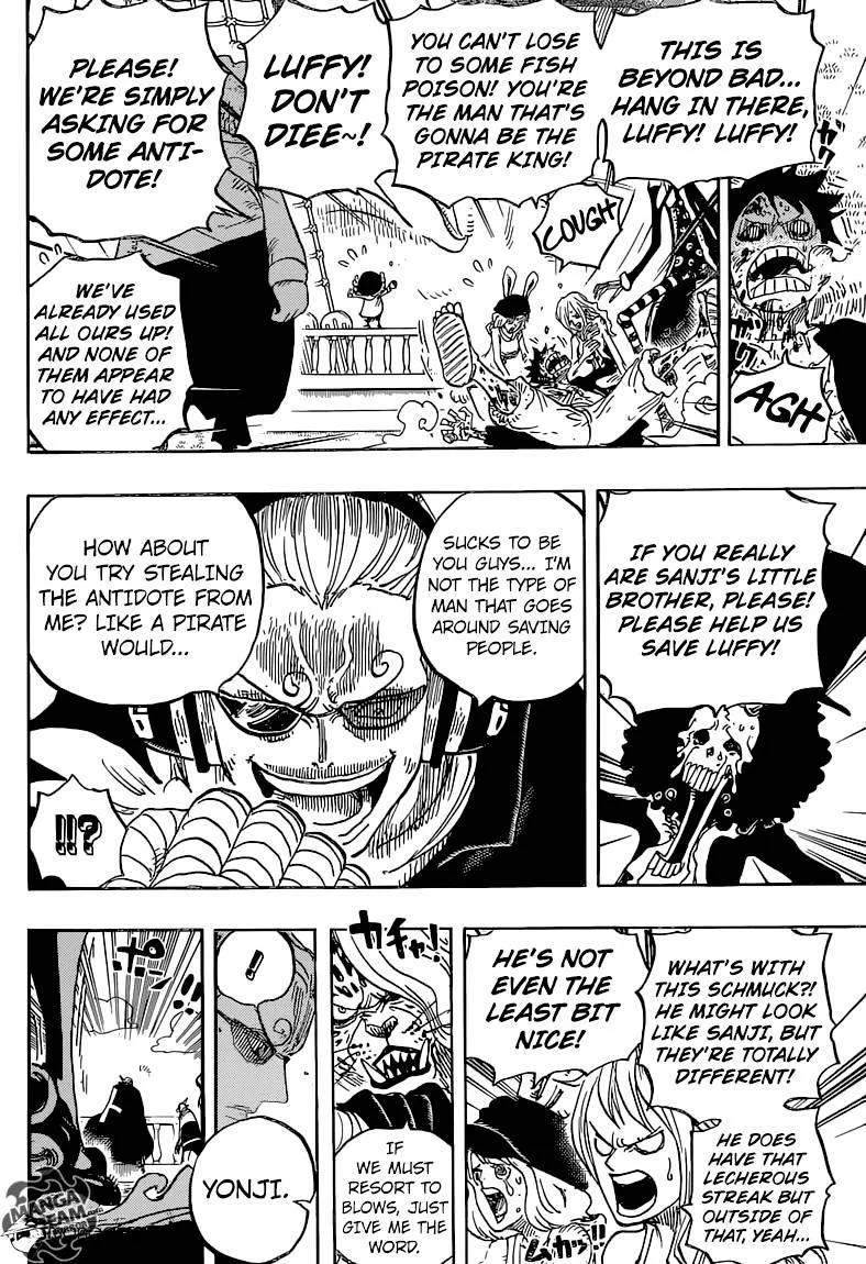 One Piece Chapter 826 page 8