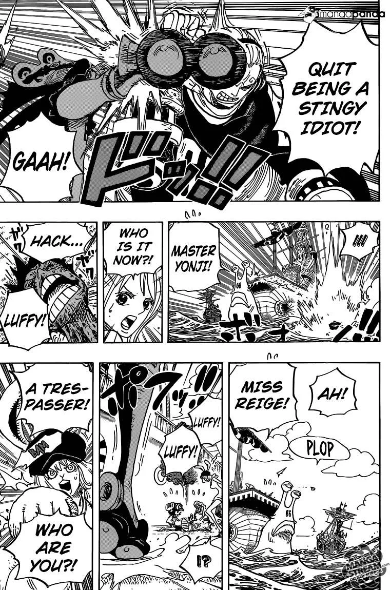 One Piece Chapter 826 page 9