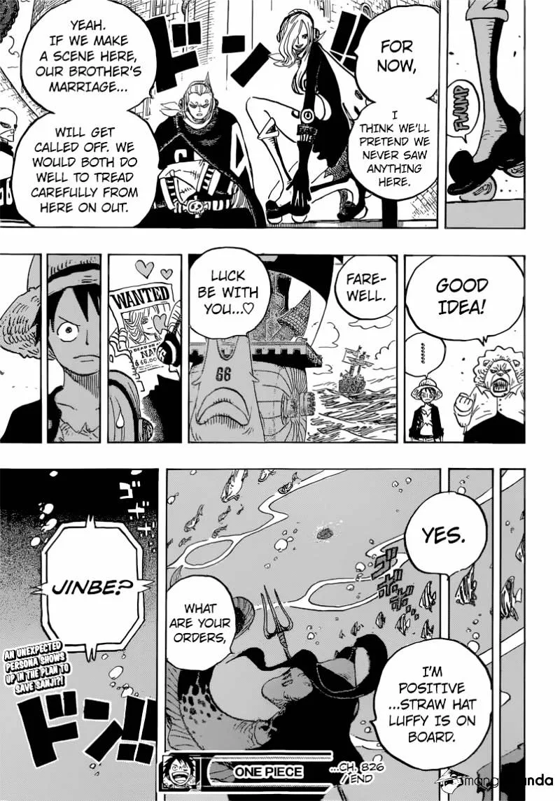 One Piece Chapter 826 page 19