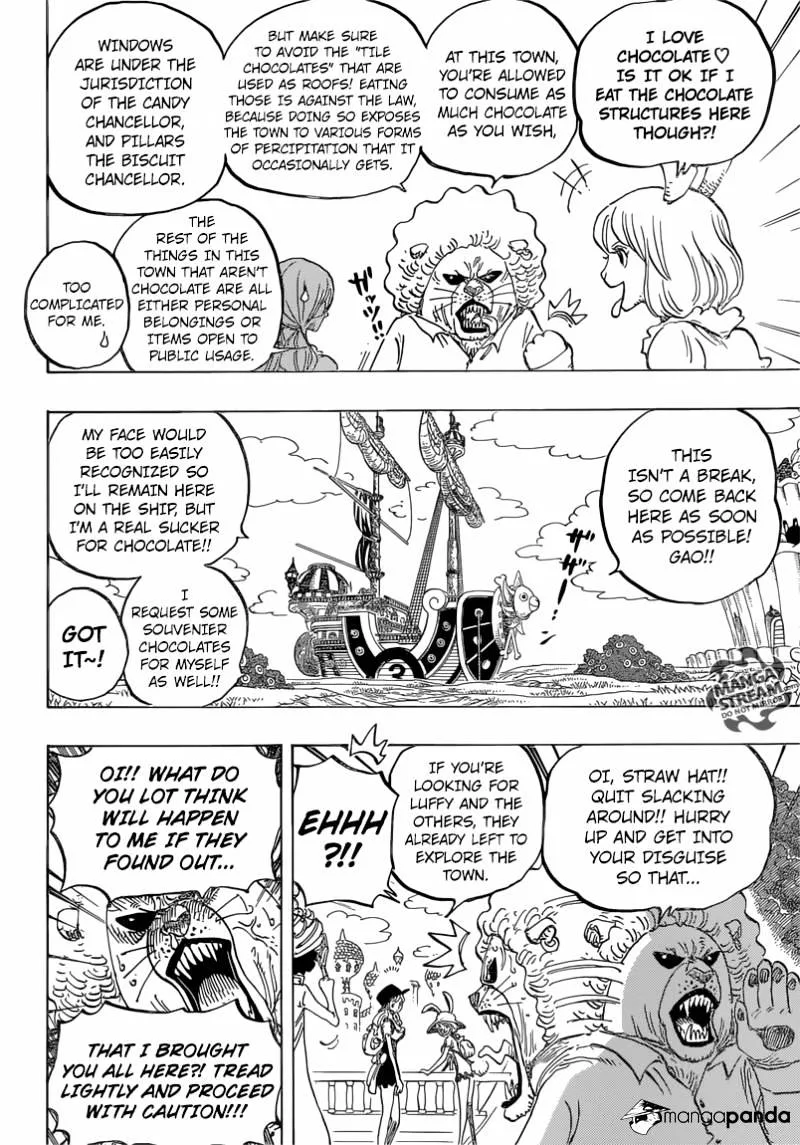 One Piece Chapter 827 page 8