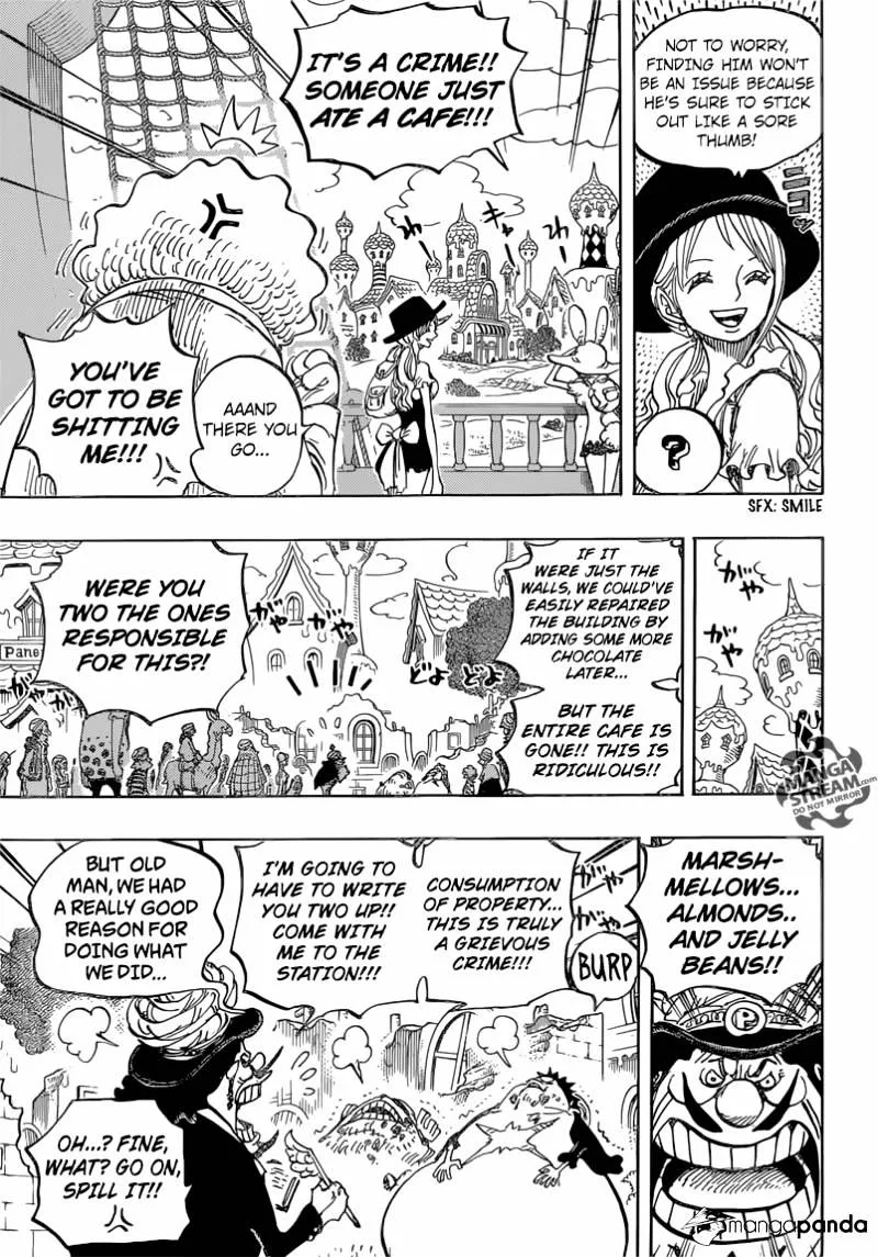 One Piece Chapter 827 page 9