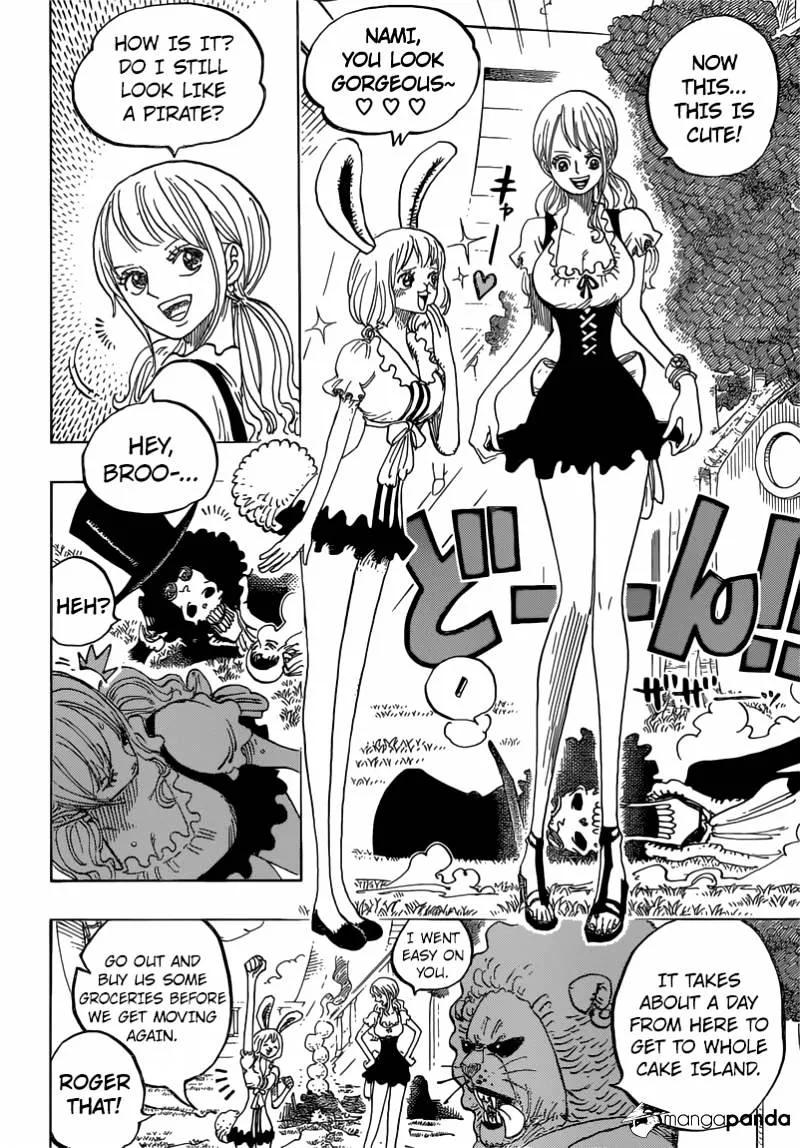 One Piece Chapter 827 page 6