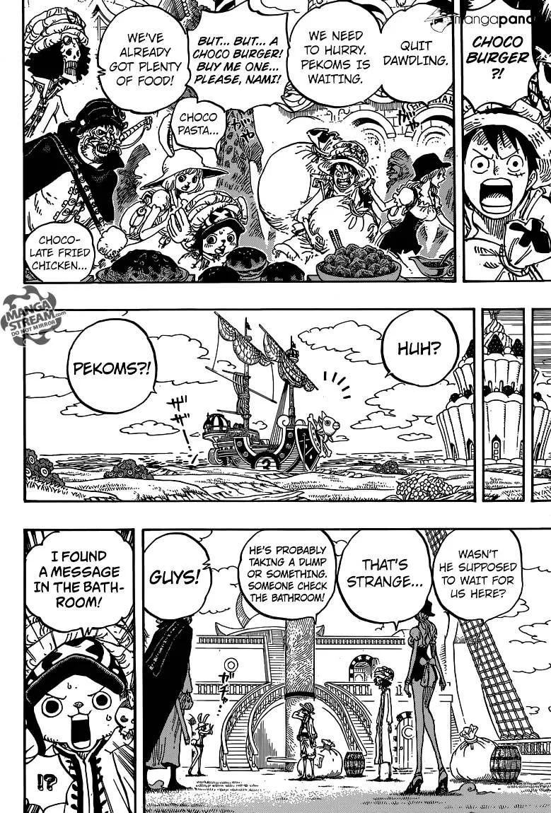 One Piece Chapter 828 page 14