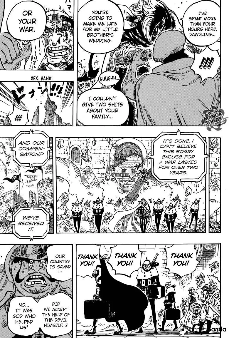 One Piece Chapter 828 page 17