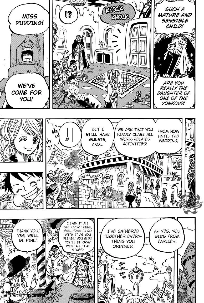 One Piece Chapter 828 page 13