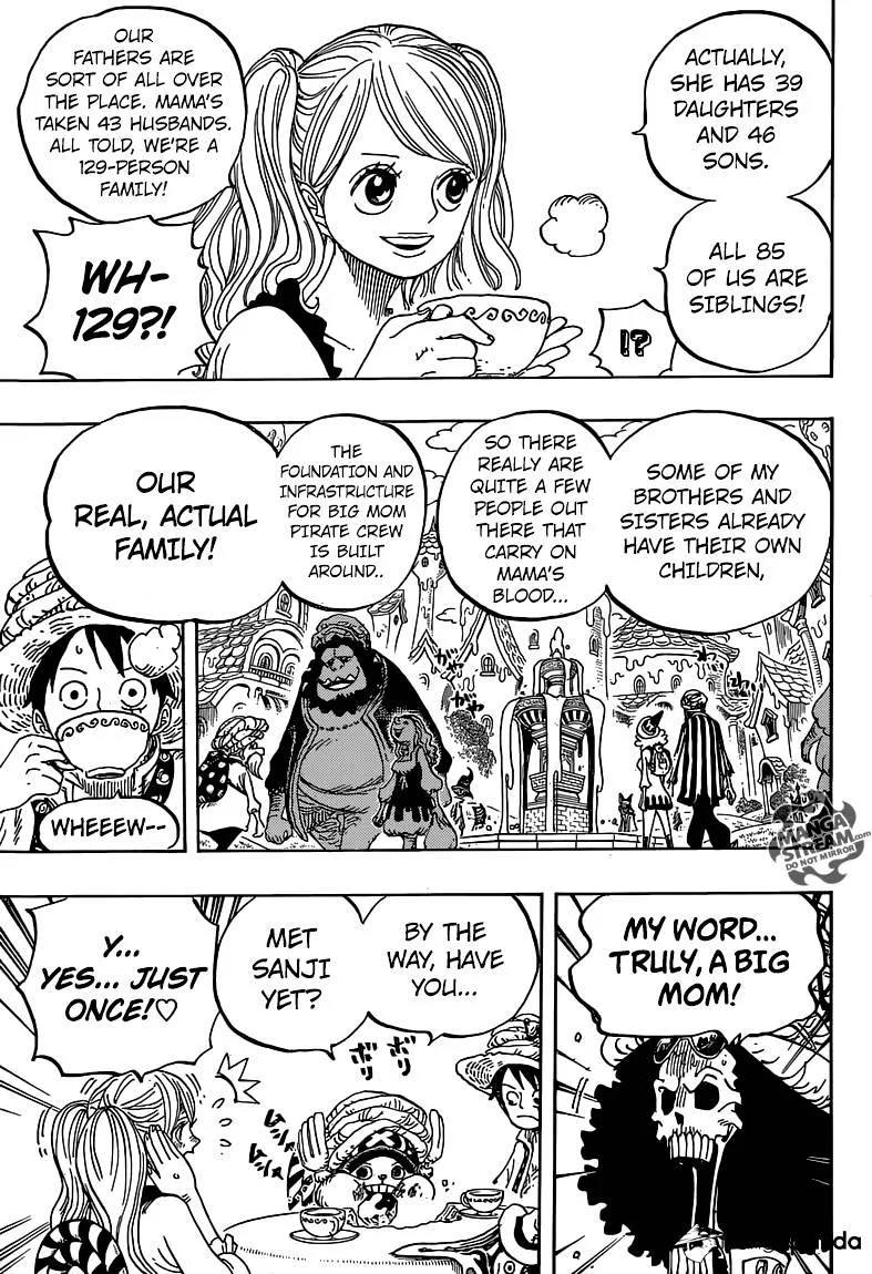 One Piece Chapter 828 page 7