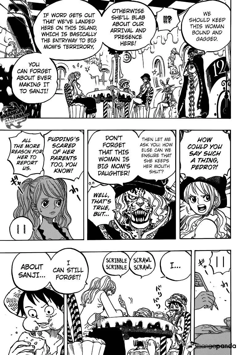 One Piece Chapter 828 page 9