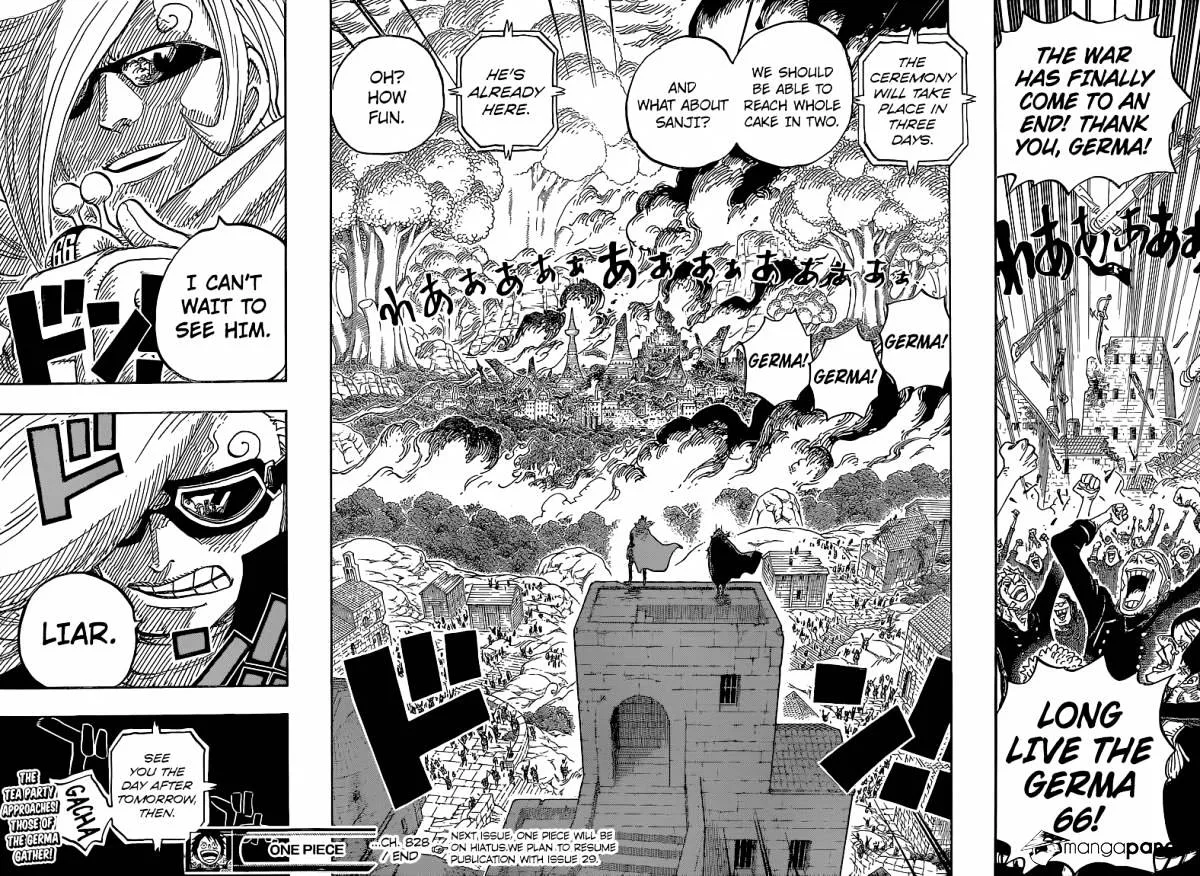 One Piece Chapter 828 page 18